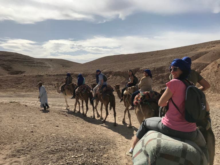 Ruta guiada en quad por el desierto de Agafay